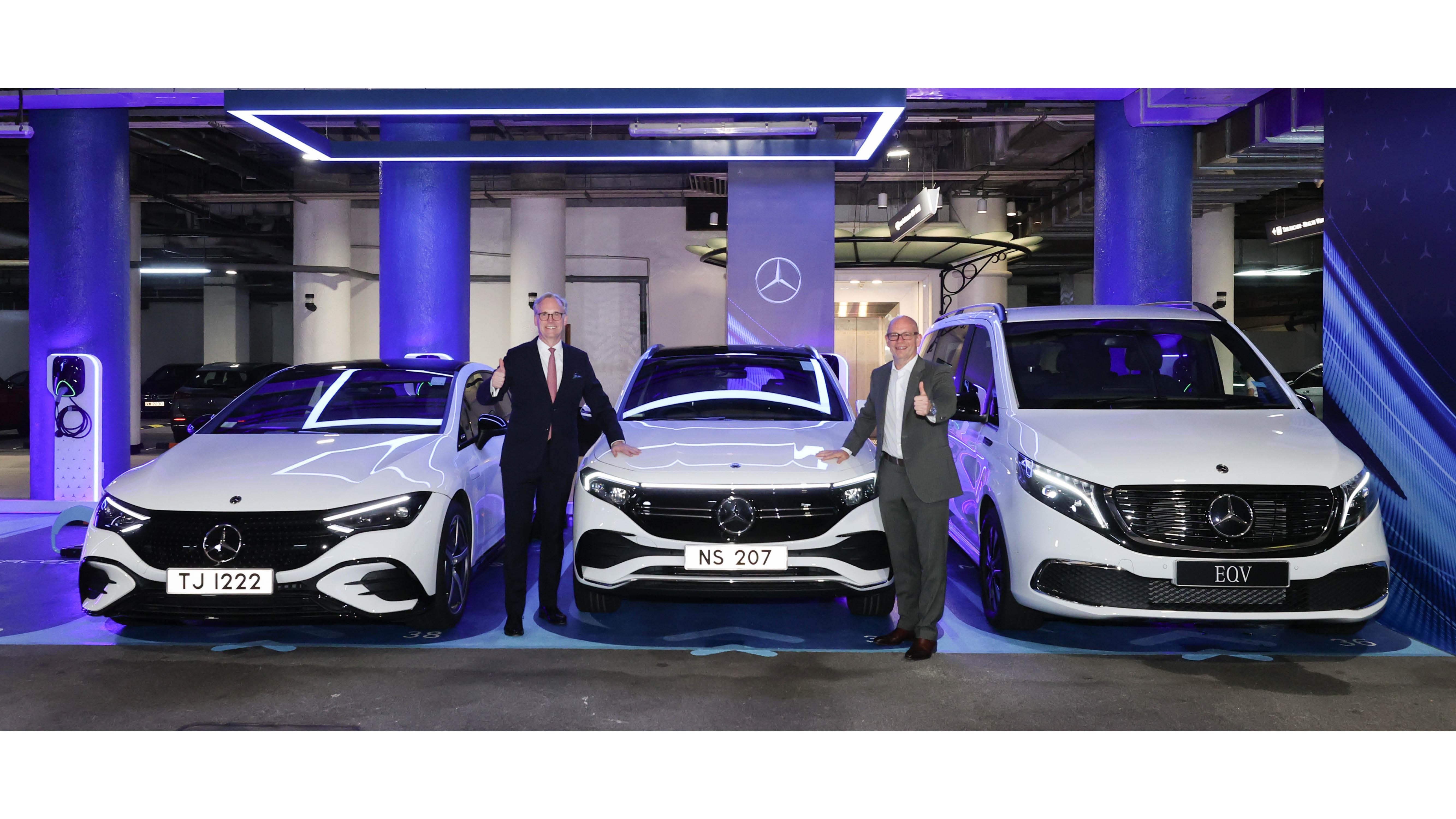 電動車｜平治全新電動車充電站開幕 車主專享免費充電+代客泊車 聯乘影灣園推餐飲折扣優惠