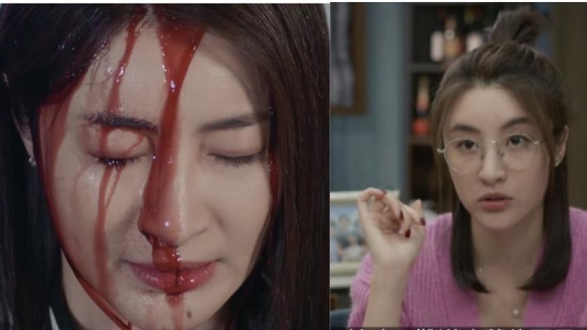 法言人｜林夏薇被淋紅酒 捱冷拍通宵搞到睇發炎