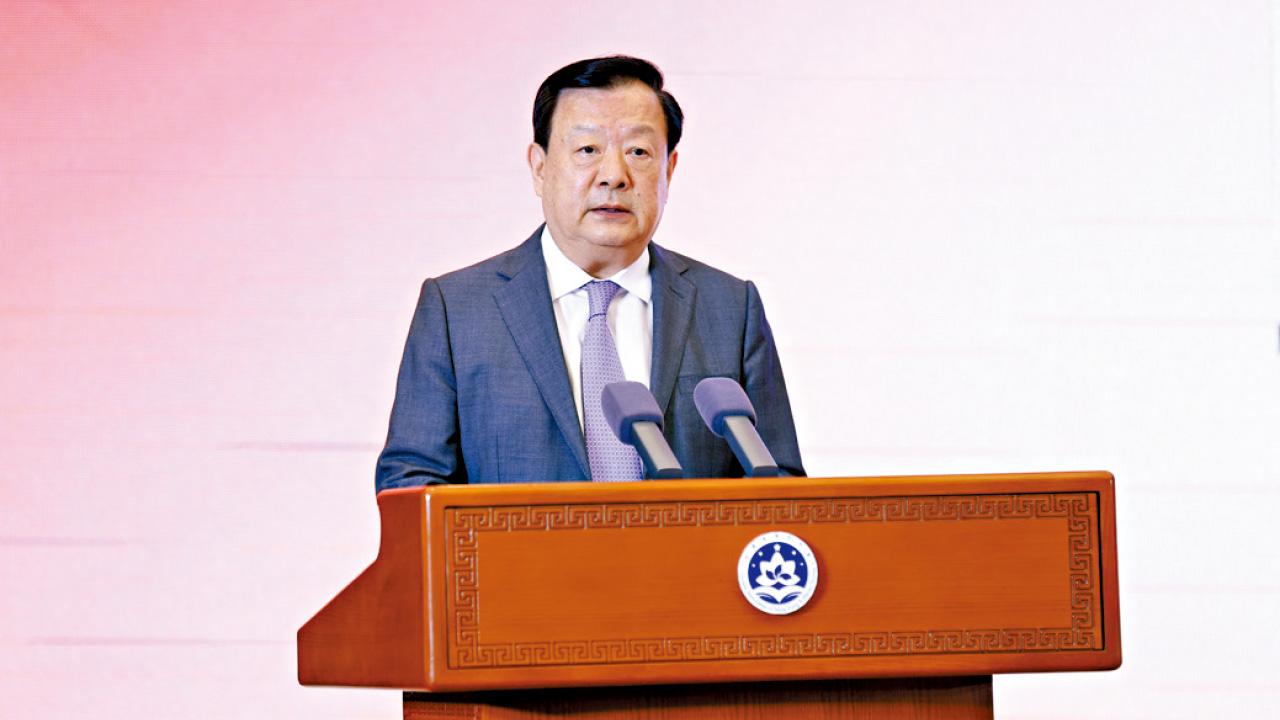 將赴國安教育日活動開幕禮 夏寶龍訪港考察6日