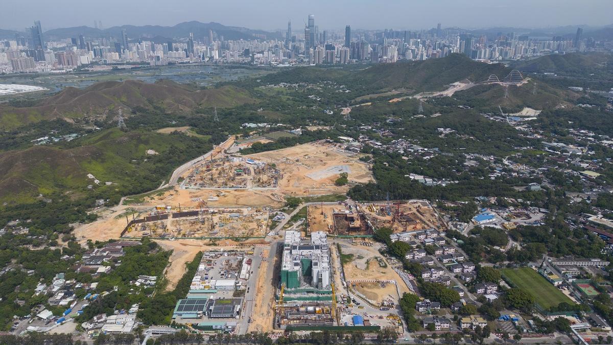 政府未來會發展「北部都會區」。(資料圖片)