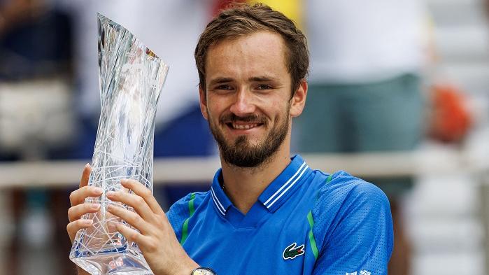 梅韋迪夫贏得邁亞密公開賽冠軍。(路透社)