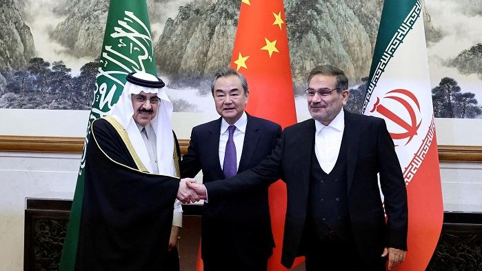 伊朗與沙特阿拉伯代表上月在中國舉行會談，而今次將是兩國外長的高層會面。(路透社)