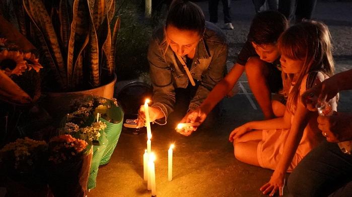 巴西南部的一間託兒受襲。(路透社)