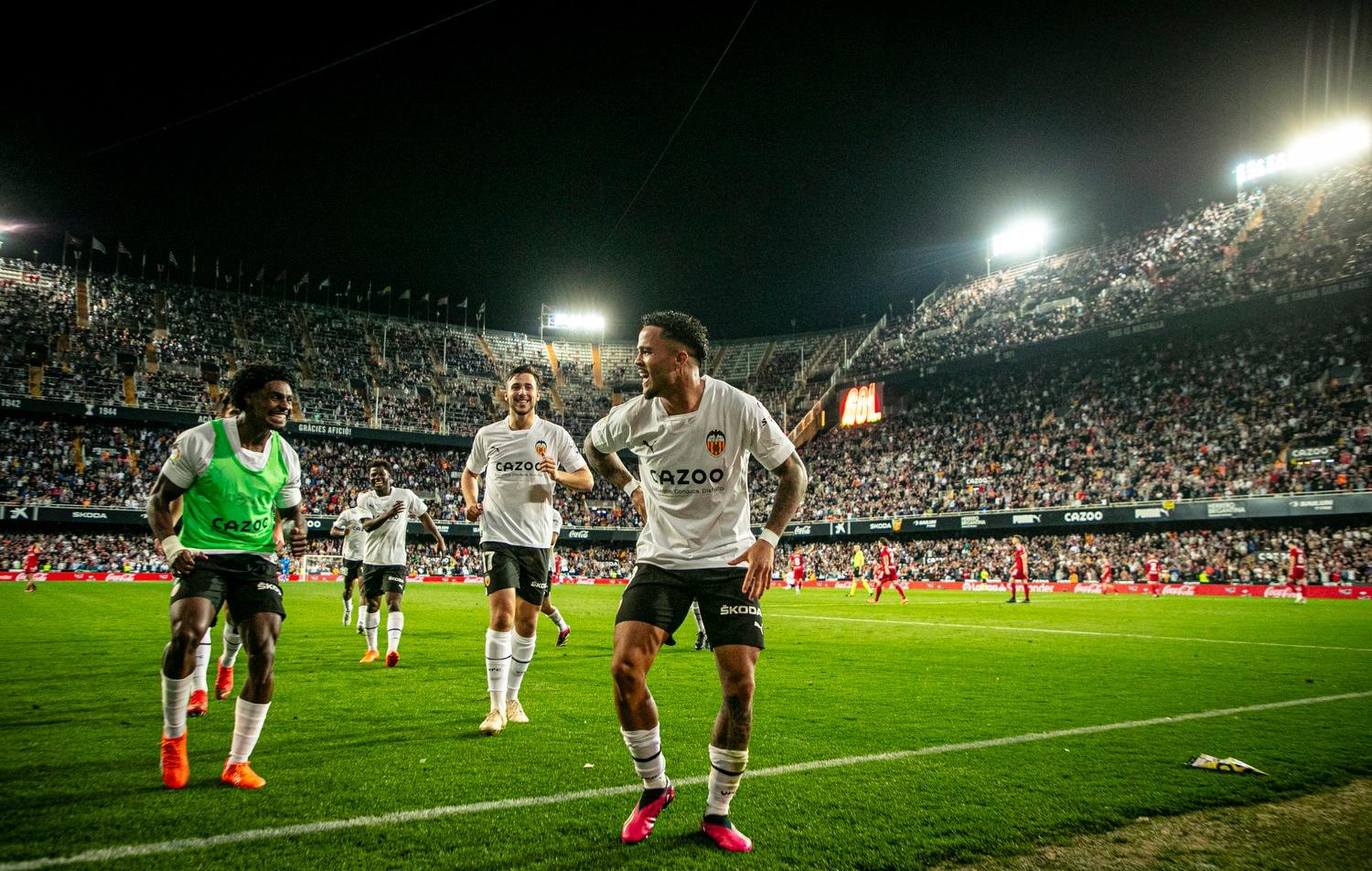 華倫西亞今場面對西甲第8的華歷簡奴難言穩勝。