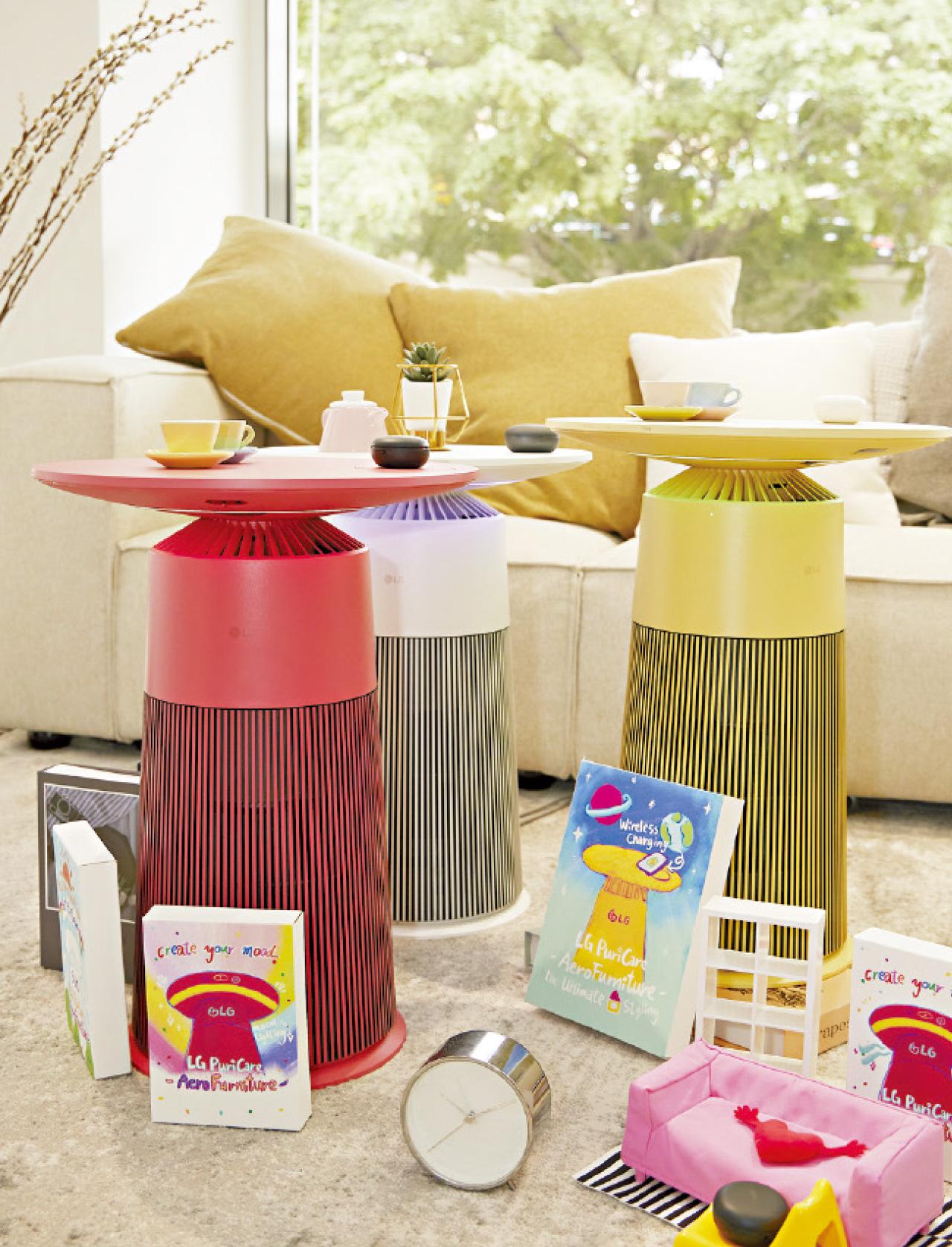 空清+家具 LG PuriCare AeroFurniture空氣清新茶几