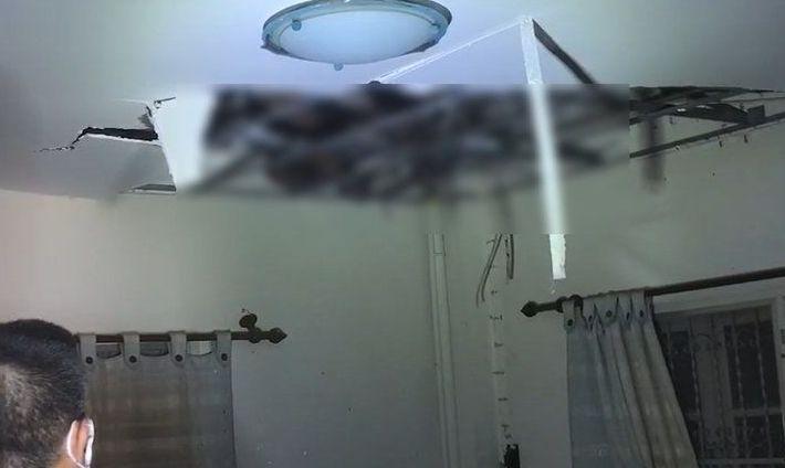 泰男屍卡廢棄豪宅天花板，死狀詭異。