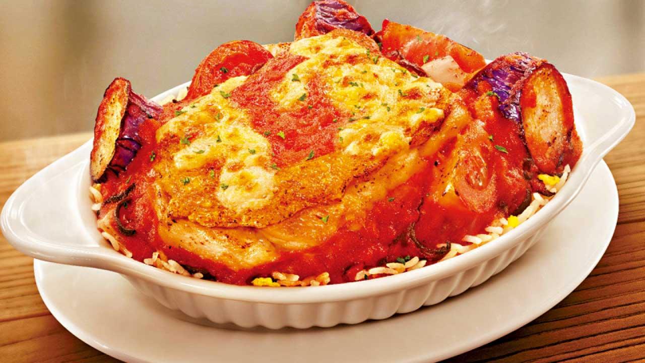 大家樂一哥酸辣焗番茄雞扒飯