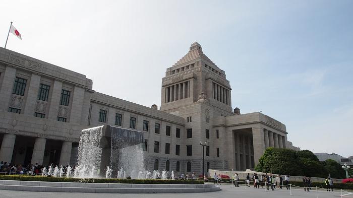 日本國會收到電郵報稱被放置炸彈。(網上圖片)