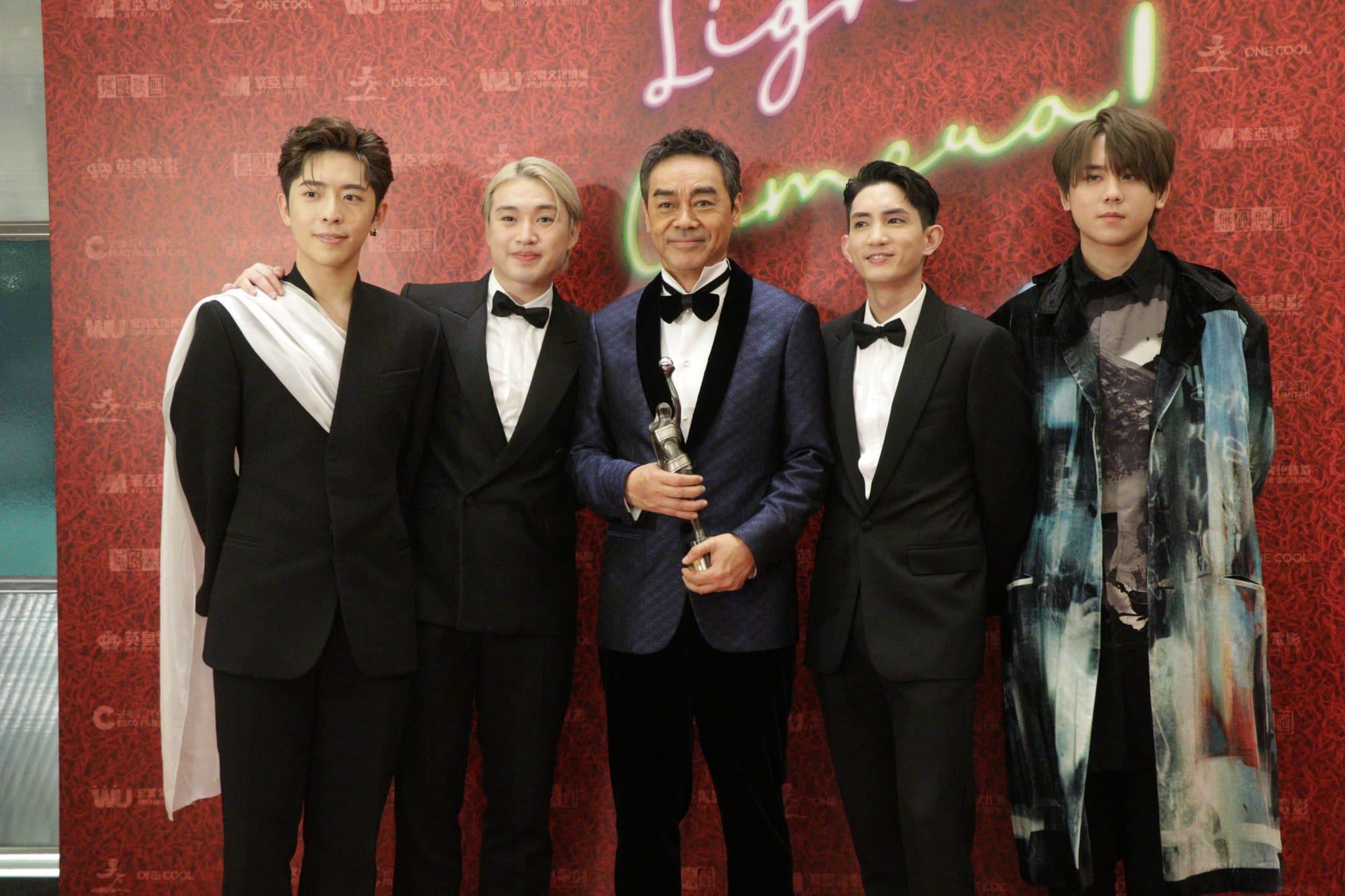 金像獎2023｜劉青雲Edan碰頭 MIRROR四子成功與影帝集郵