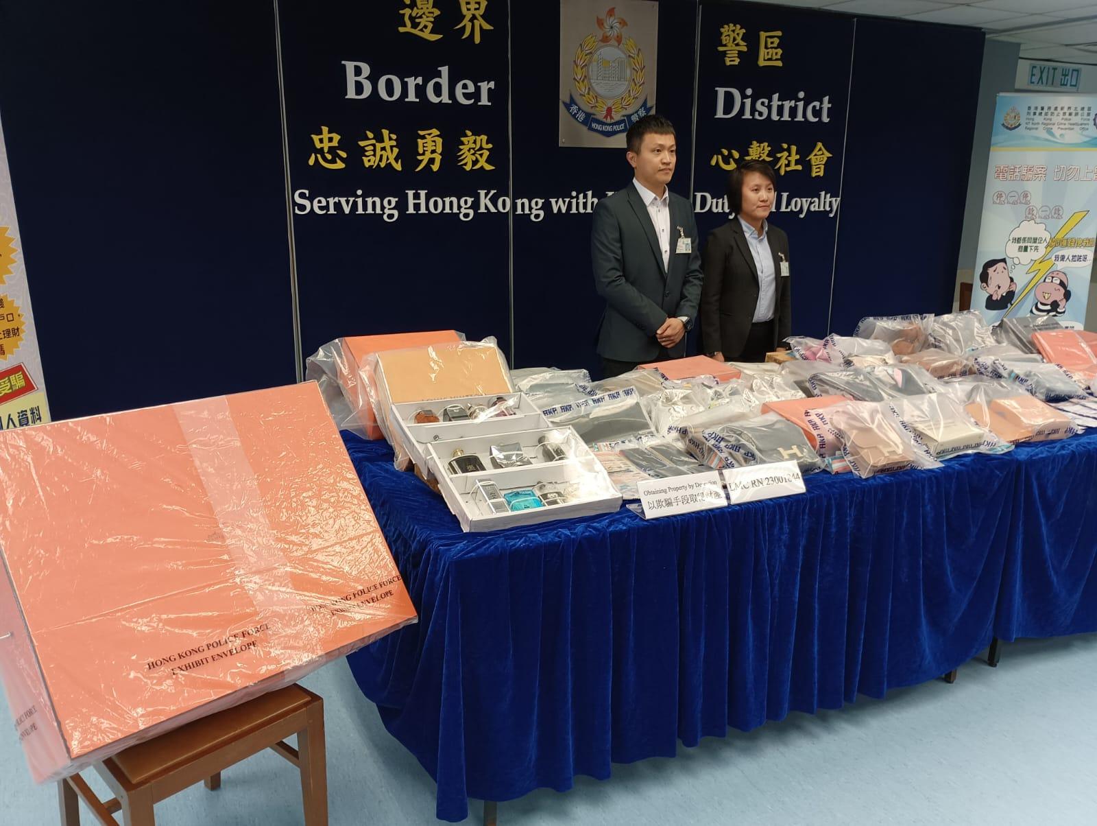 警拘3人涉至少5宗「積分到期」騙案　檢值150萬元名牌產品扣留兩車