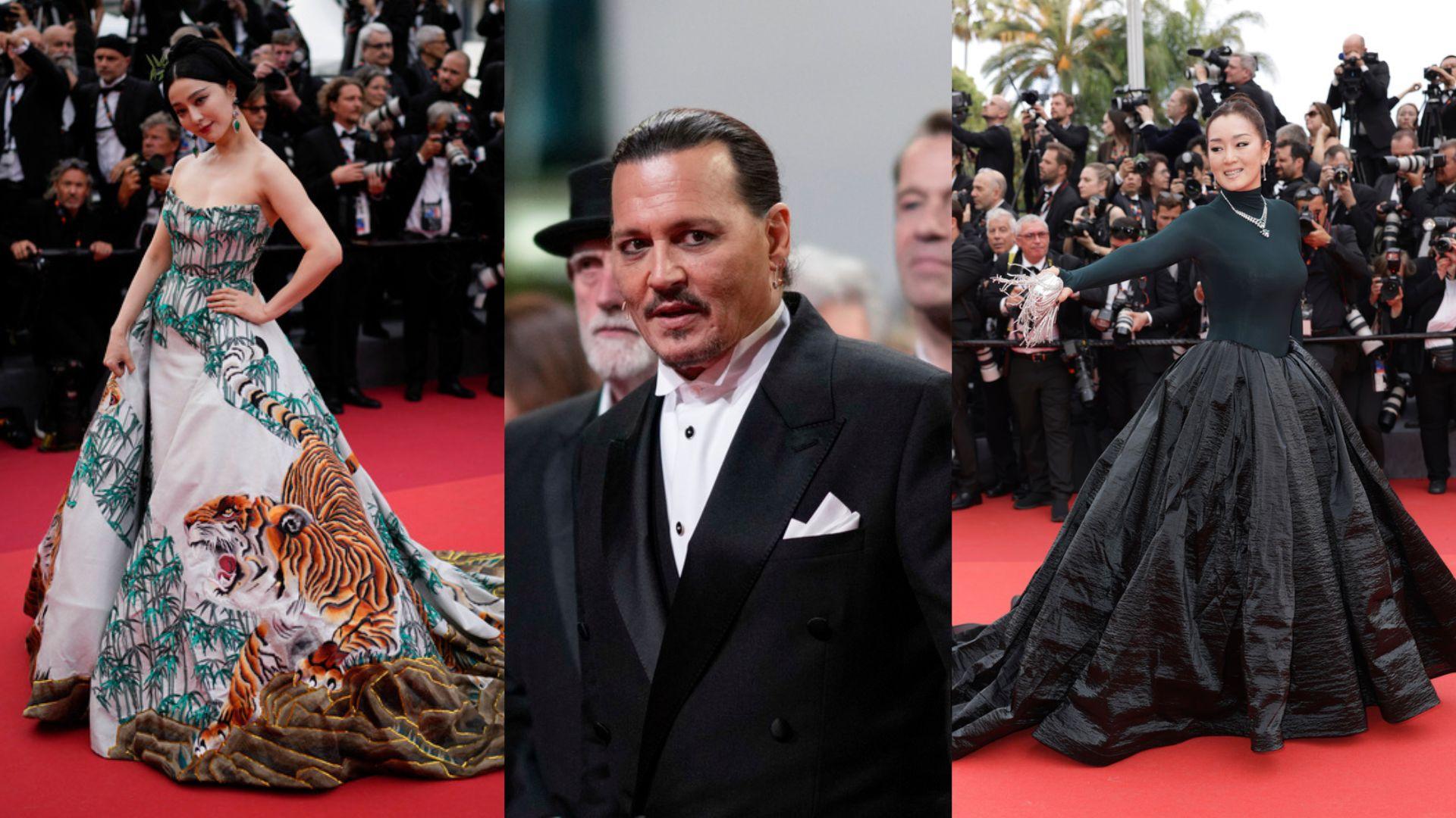 康城影展2023｜尊尼特普復出作成開幕電影 范冰冰行紅地氈鬥鞏俐