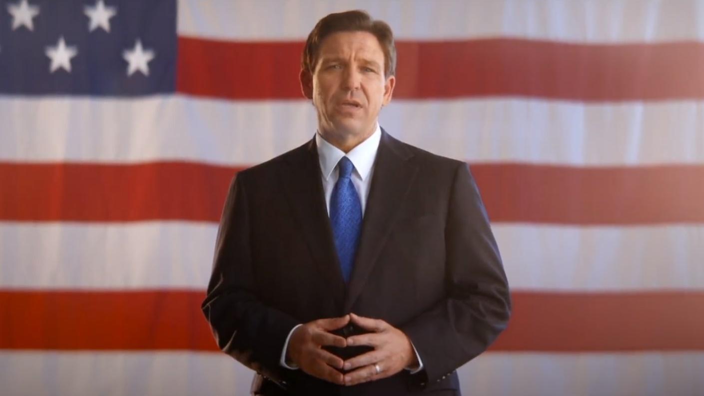 德桑蒂斯宣布競逐共和黨總統提名。(Twitter)