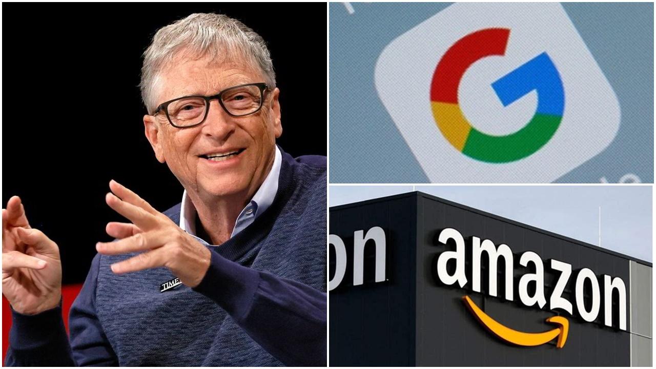 蓋茨預言未來AI助理，將取代Google亞馬遜。(資料圖片)