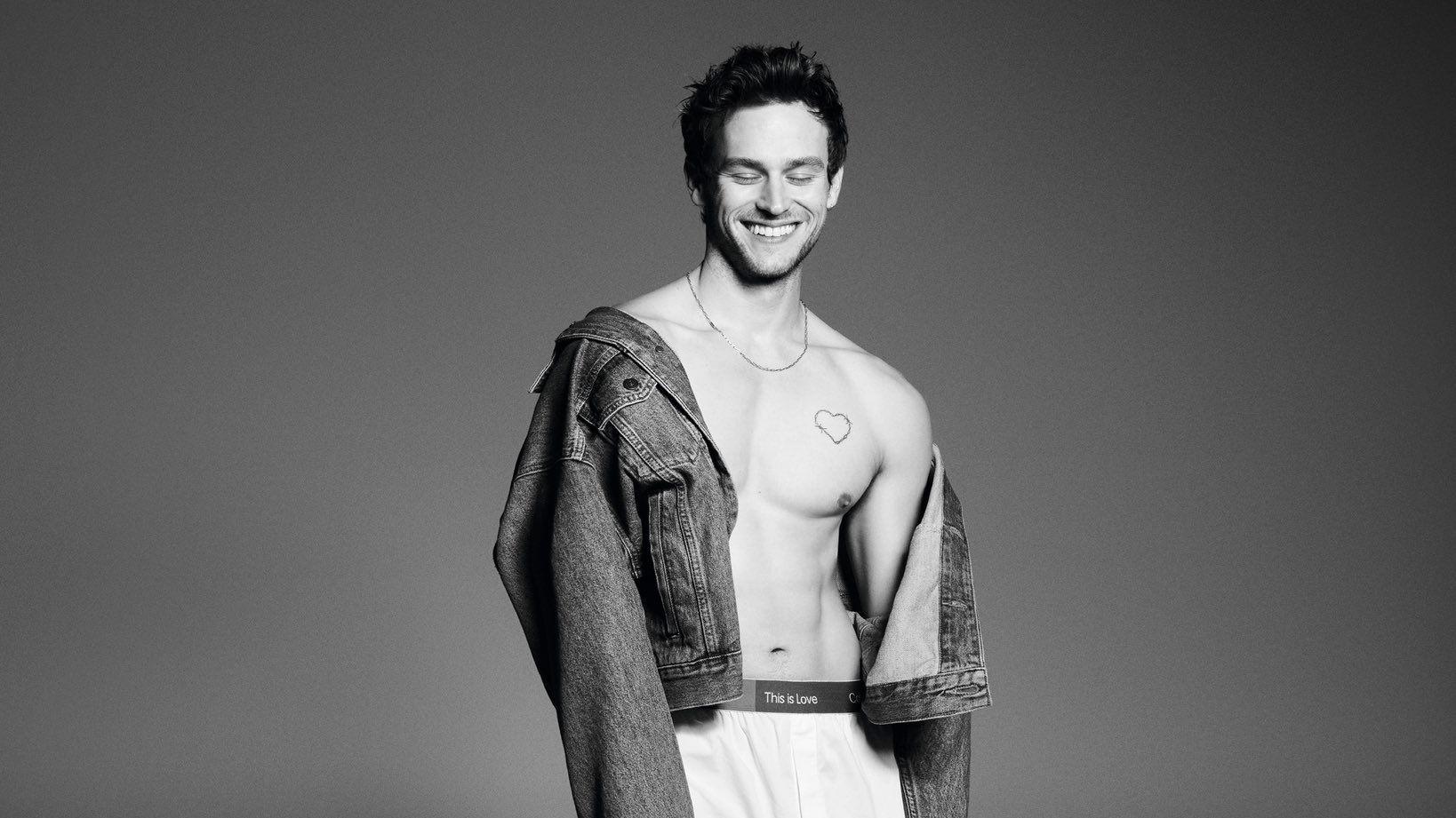 同志男神布蘭登佛林代言CK 操出最佳狀態曬肌肉線條美