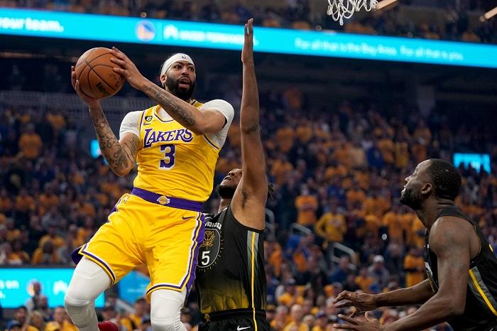  安東尼戴維斯成為湖人功臣。(路透社)