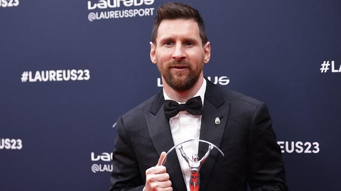 美斯獲勞倫斯獎的最佳男子運動員。(路透社)