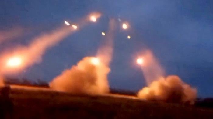 烏克蘭軍方指在巴赫穆特擊退俄軍。(路透社)