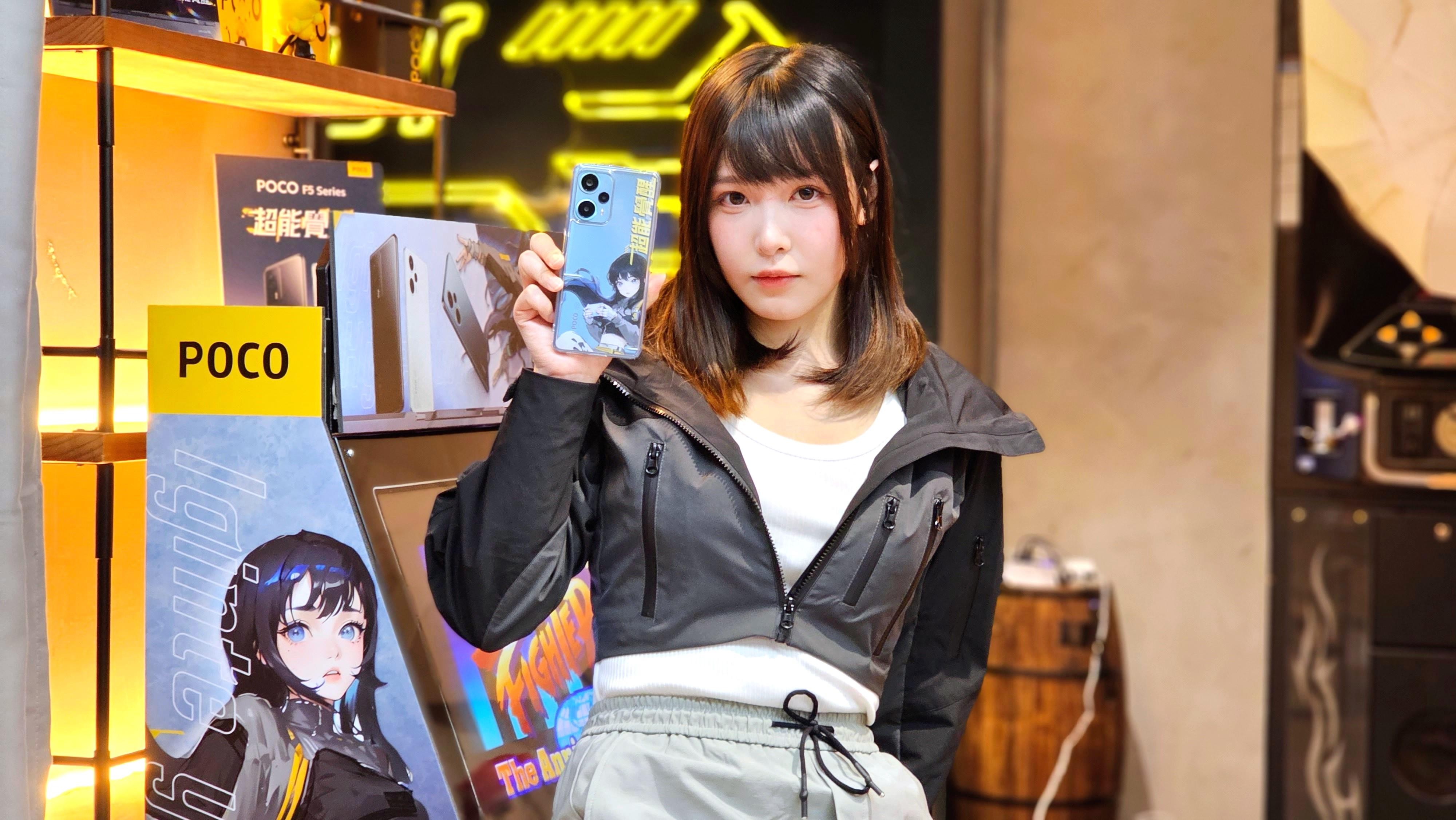 電競手機丨正妹Deer鹿兒加持 POCO F5 Pro版3.5K入手S8+ Gen 1