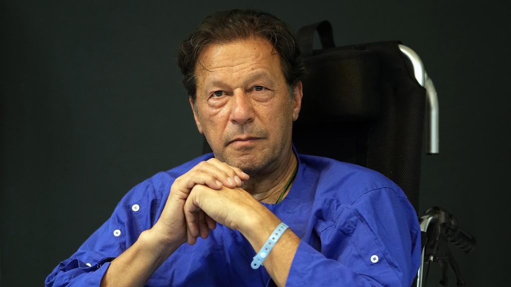 巴基斯坦最高法院裁定對伊姆蘭汗的拘捕違法。(美聯社)