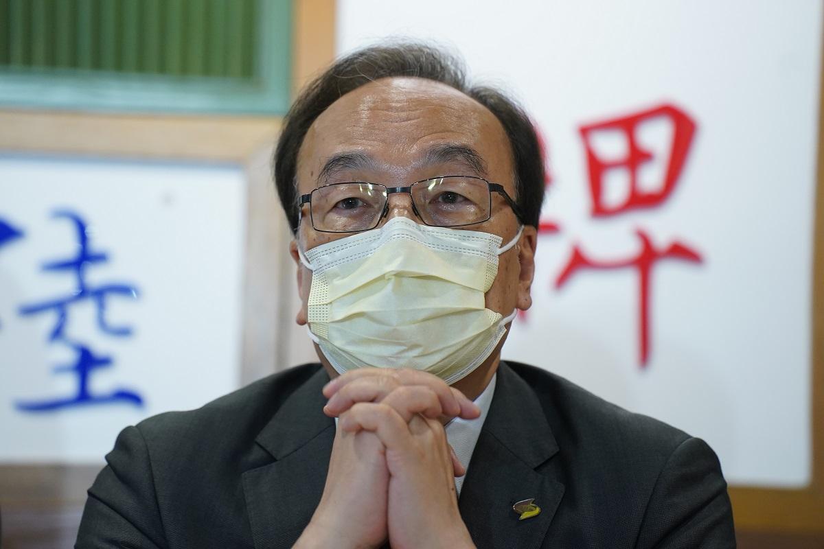 梁家傑向傳媒表示，公民黨清盤一事已經「冇彎轉」。(資料圖片／陳奕釗攝)