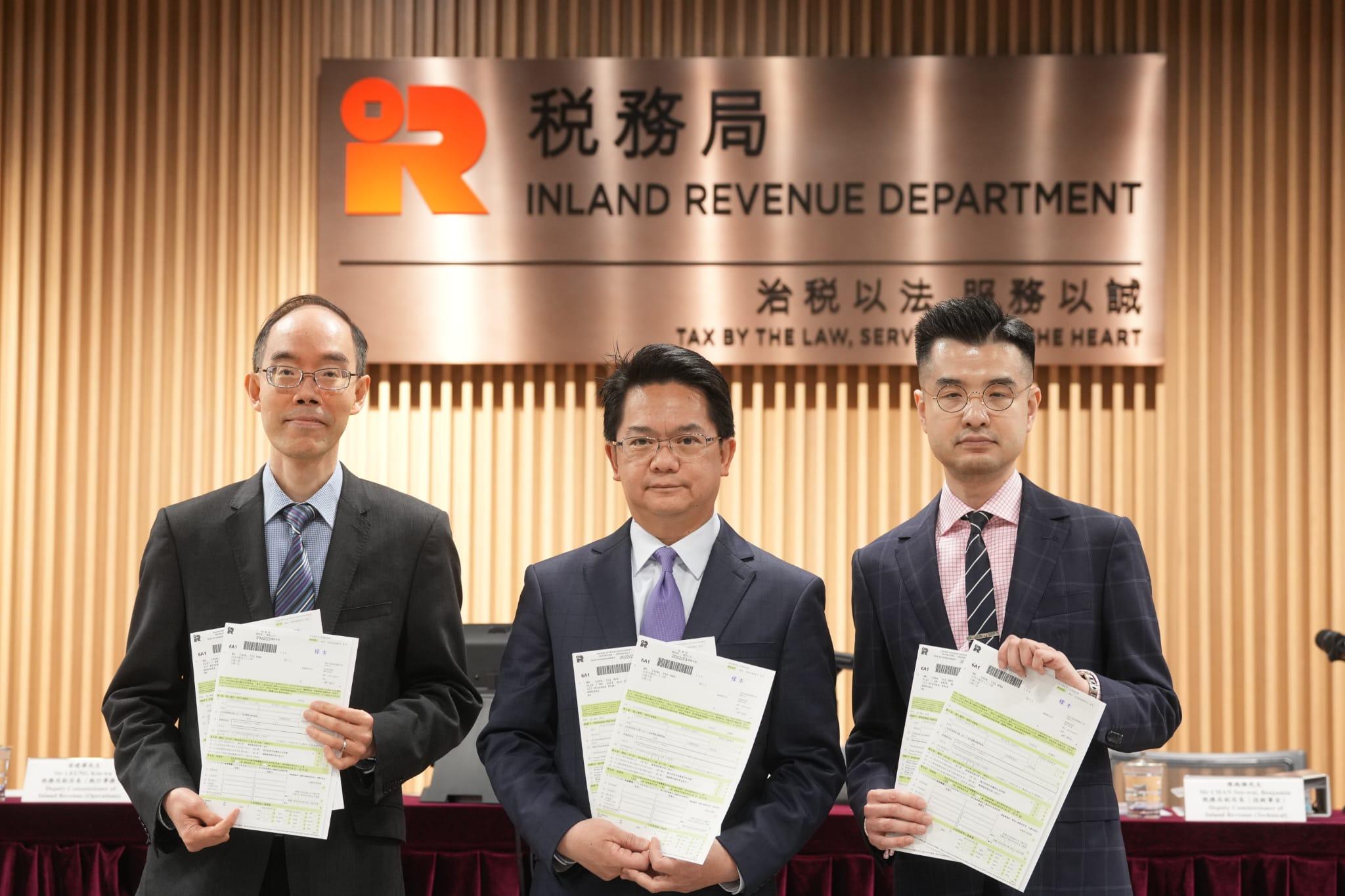 報税2023︱稅務局今發出約240萬份報稅表