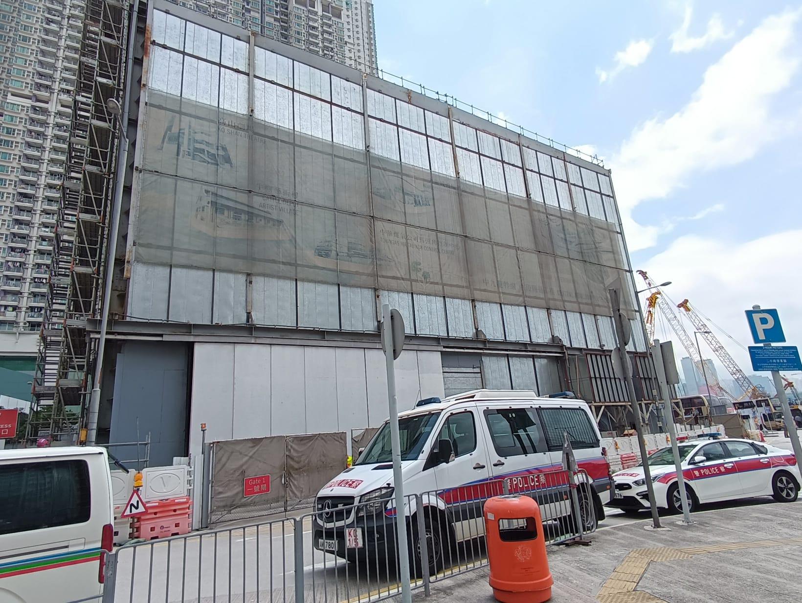 土瓜灣中九龍幹線地盤有工人遭叉車撞斃。