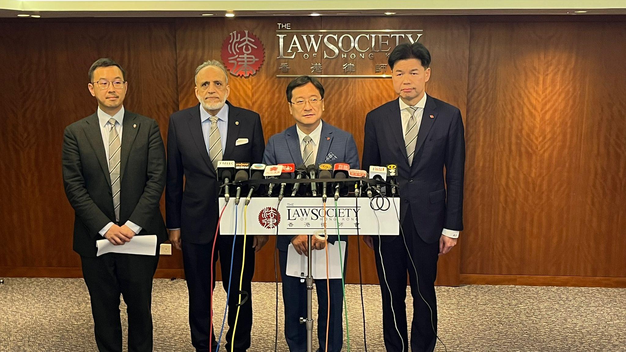 陳澤銘, 香港律師會, 余國堅, 黎雅明, 湯文龍