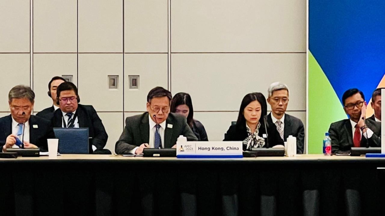 丘應樺呼籲亞太經合組織成員   支持更可持續和包容的區域經濟