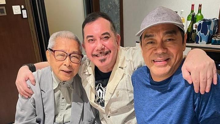 91歲劉兆銘精靈現身 黃秋生約劉青雲飯局再拍世紀合照