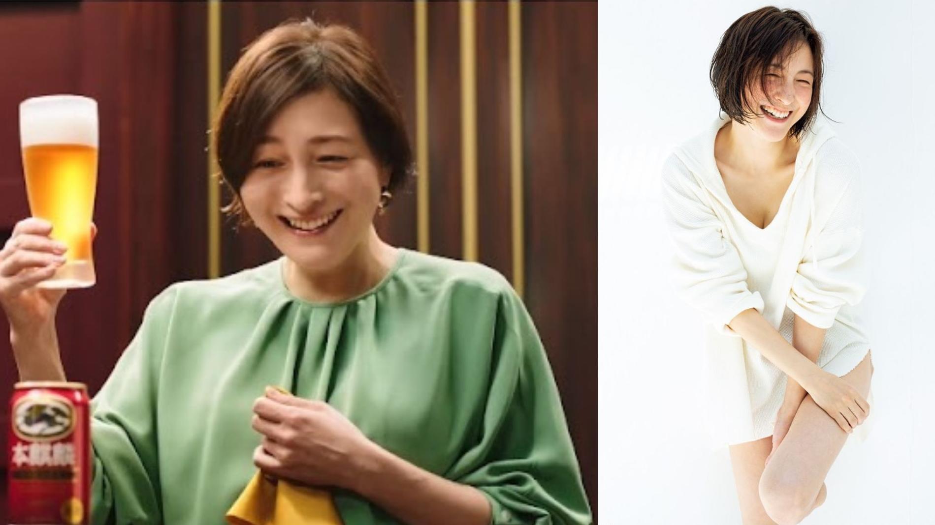 廣末涼子傳婚外情破壞形象 代言啤酒廣告急下架