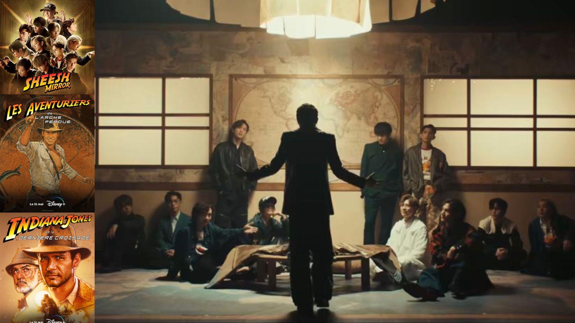 MIRROR新歌《Sheesh》今日上架 宣傳照向《奪寶奇兵》致敬