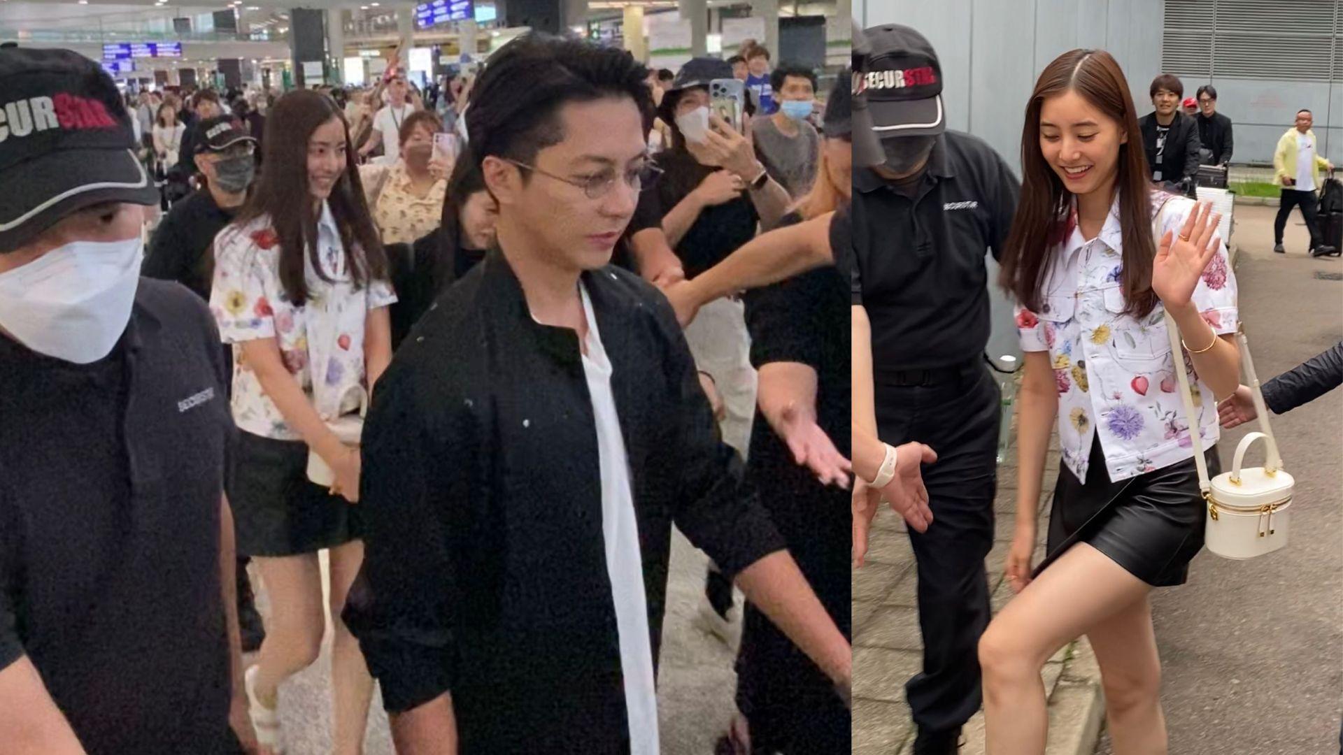 山下智久闊別12年再度訪港 新木優子曬腿同行親民派心