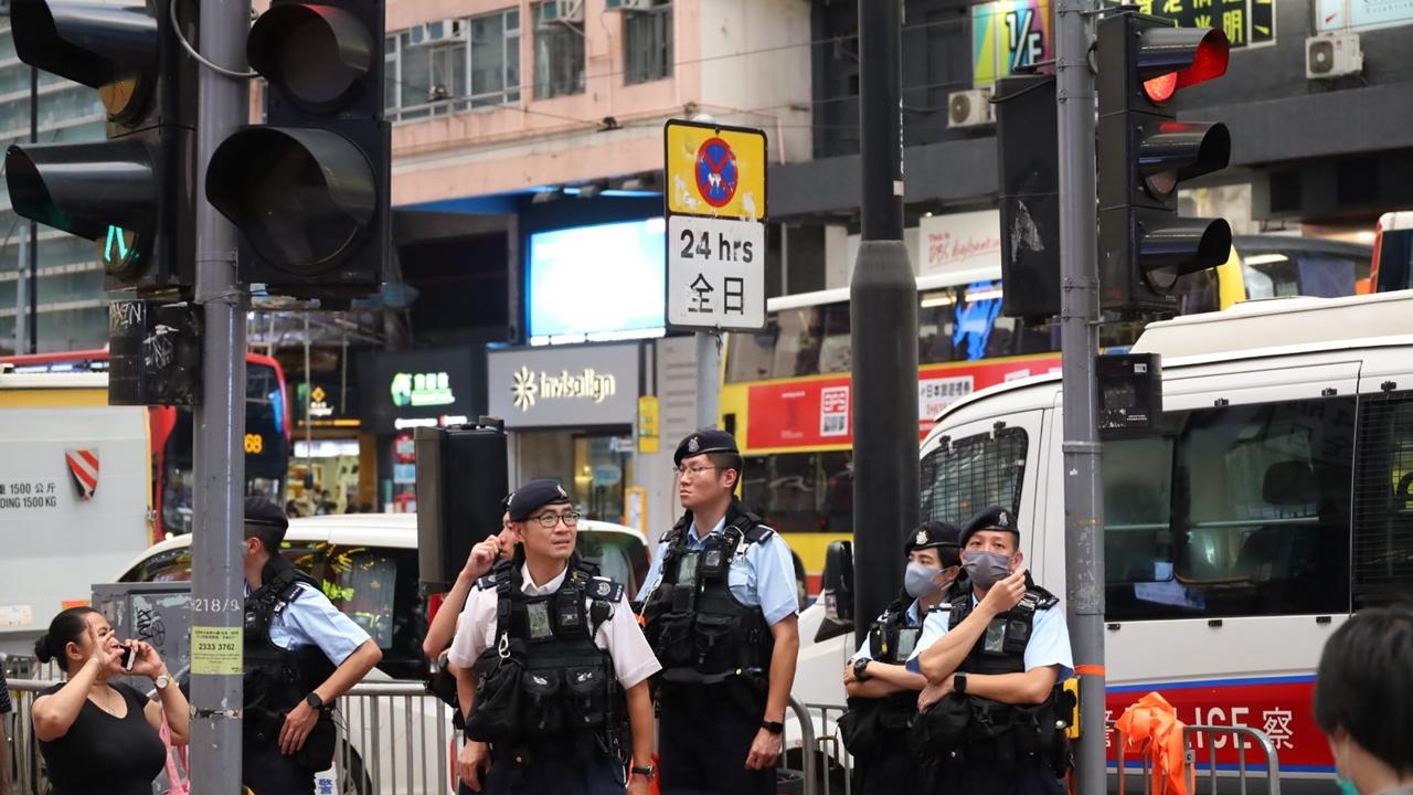 六四34周年，警方在灣仔及北角拘捕1人及帶走23人。(資料圖片)