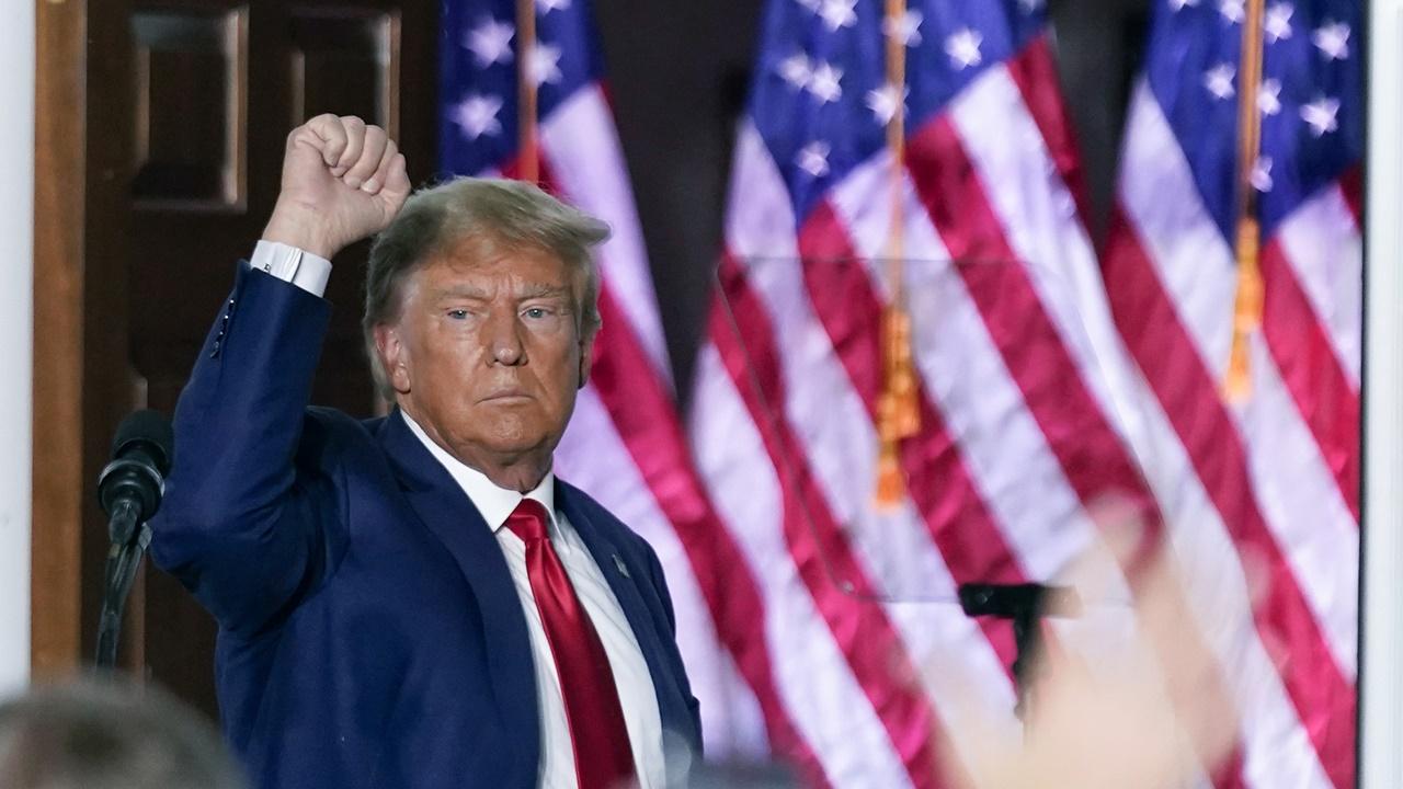 特朗普被起訴後至今共籌得逾半億元競選資金。(AP)