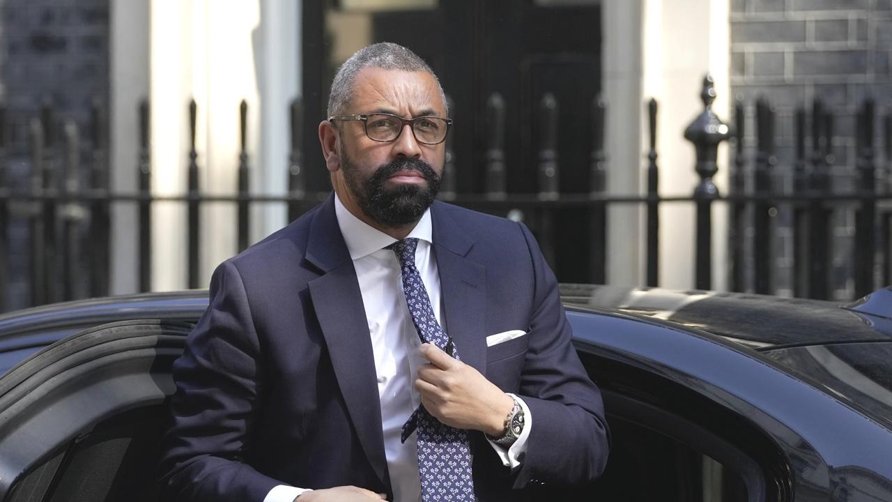 據報英外相祁湛明獲中方邀請，或下月訪華。(資料圖片)