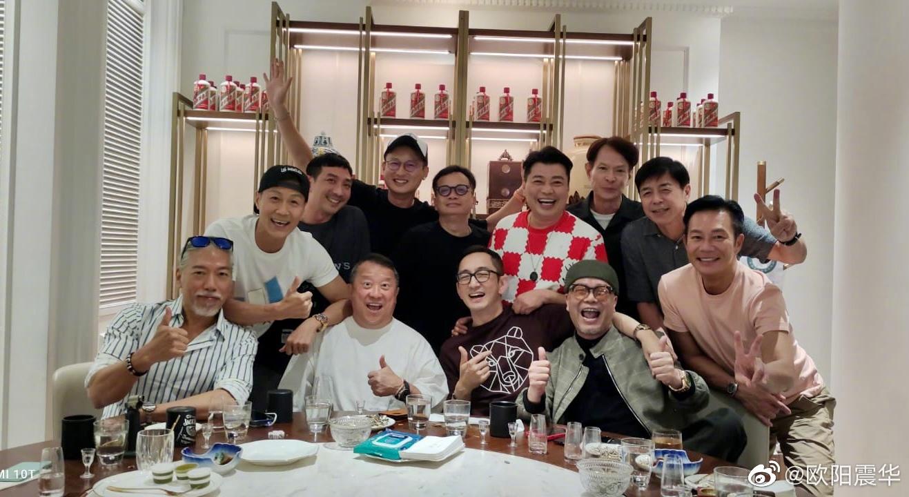曾志偉吹雞安排世紀飯局 歐陽震華見張兆輝吳廷燁眼泛淚光