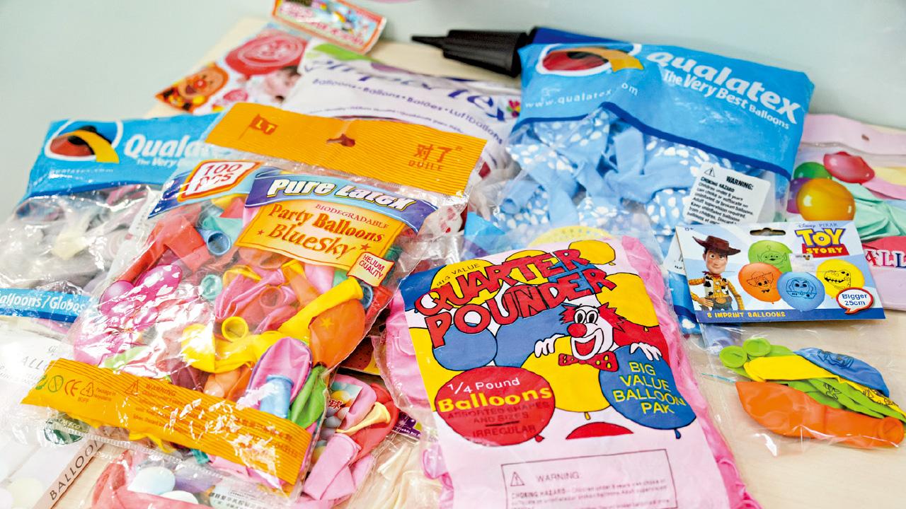 七成乳膠氣球產品懷疑致癌物超歐盟上限 倡市民用氣泵充氣