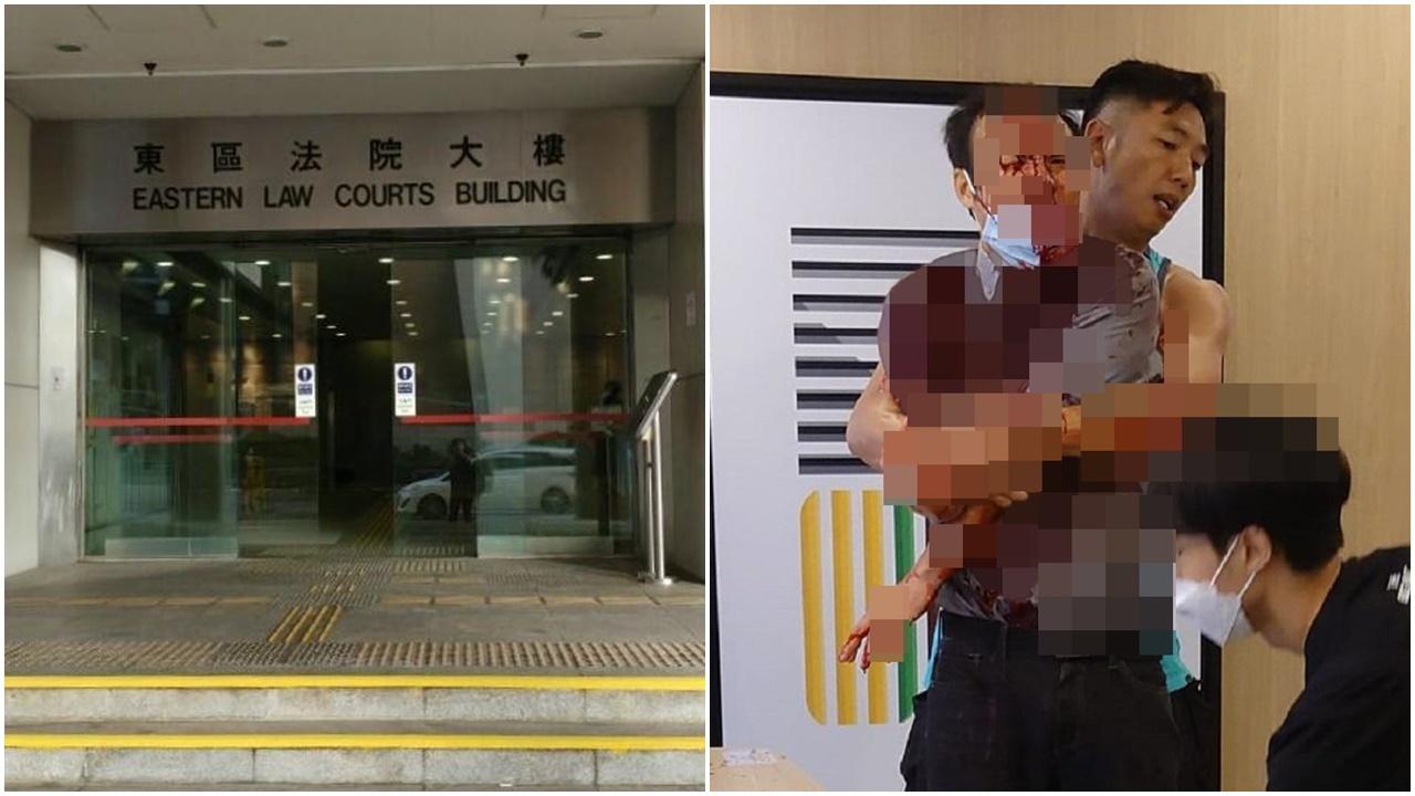 西環麥當勞斬人案，被告男職員今日提堂。