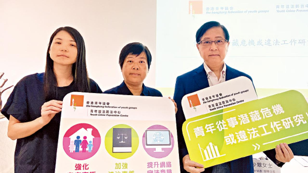 青年易因搵快錢參與違法工作 13歲少女援交搵快錢染性病