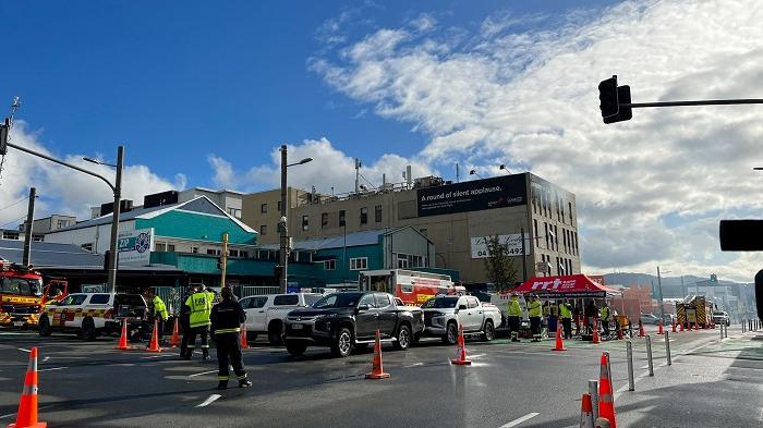 新西蘭上月的旅館大火懷疑涉及縱火。(路透社)