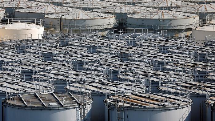 東京電力表示已完成福島第一核電廠的廢水排出設備建設。(路透社)