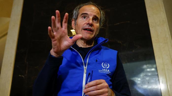 格羅西將會在7月到訪3個國家為福島核處理水排放作解釋。(路透社)