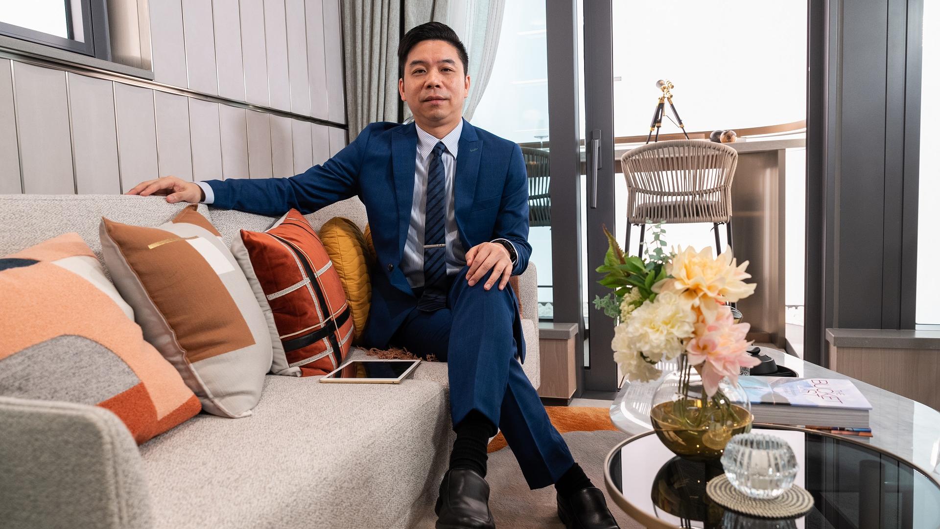 屋內外全方位智能家居體驗 莊士中國地產部助理總經理陳慶光：弦岸ARUNA應用HKT Smart Living方案 住戶 物業管理 發展商 締造三贏局面