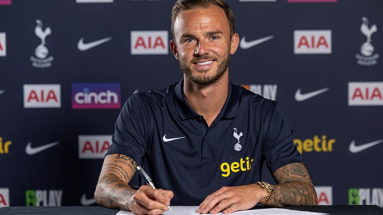 轉會消息｜英格蘭中場排隊跳槽 占士麥迪臣投熱刺 