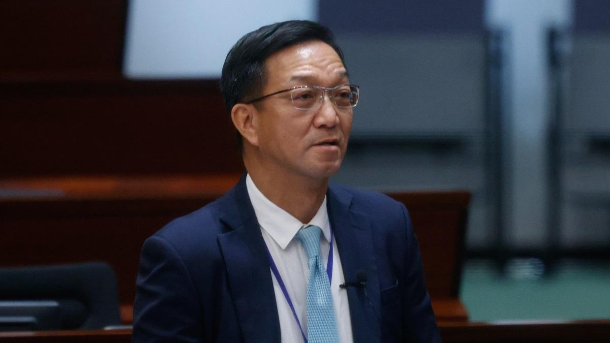 劉業強在無競爭下連任鄉議局主席。(資料圖片／蘇文傑攝)