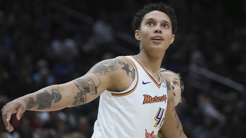 被俄羅斯囚禁的格林納，將出戰WNBA明星賽。(美聯社)