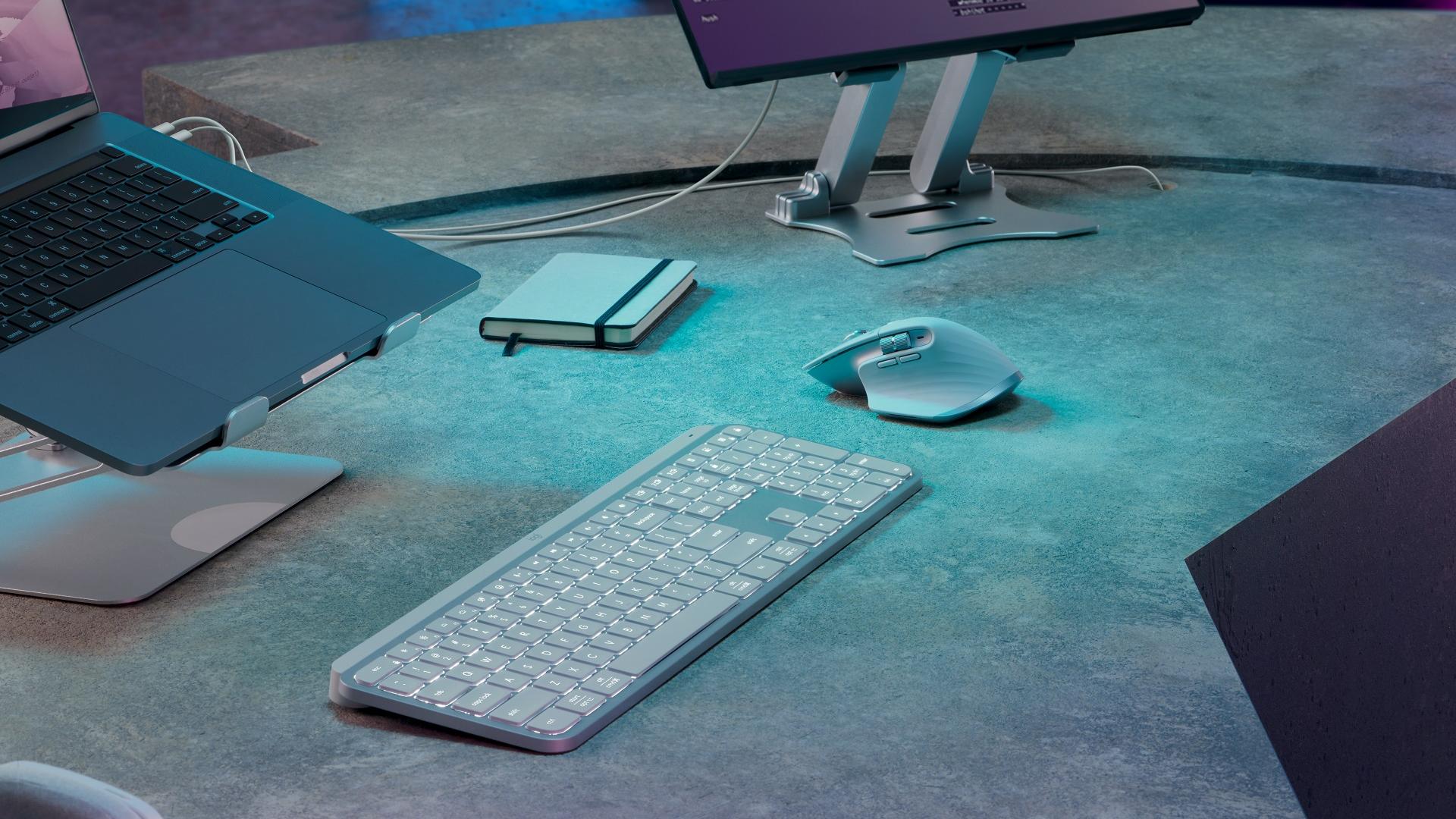 無線鍵鼠丨Logitech MX專業辦公系列 MX Keys S及MX Anywhere 3S搭檔登場