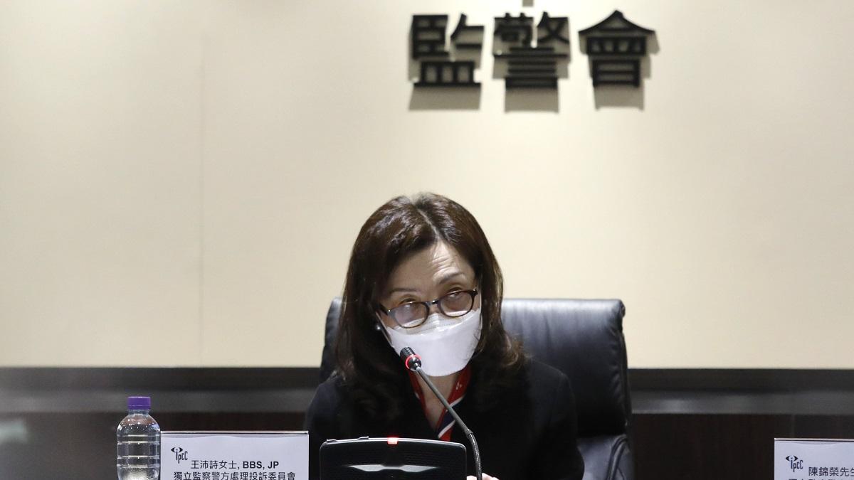 王沛詩澄清監警會委員唔可以出任警務人員。(資料圖片／林俊源攝)