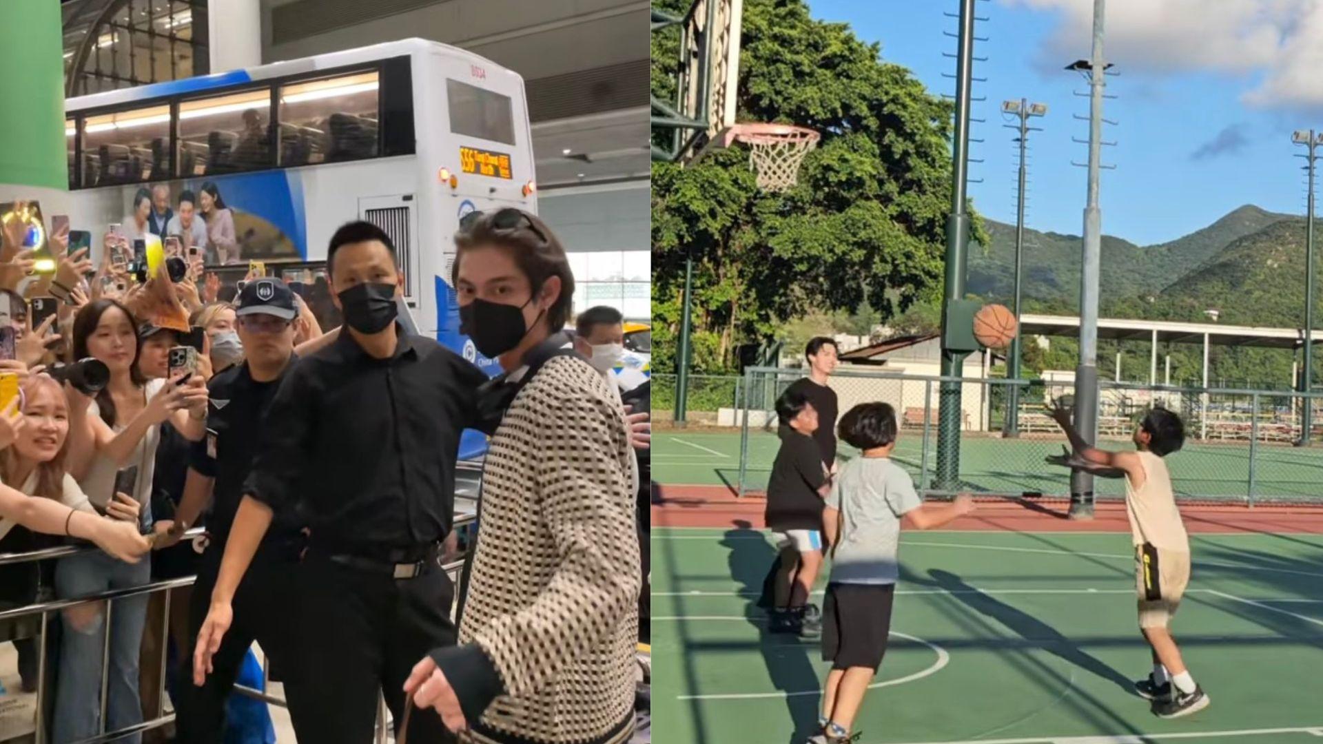 BrightWin襲港｜Bright相隔三天再見港迷嗌爆機場 Win現身大澳同細路鬥波