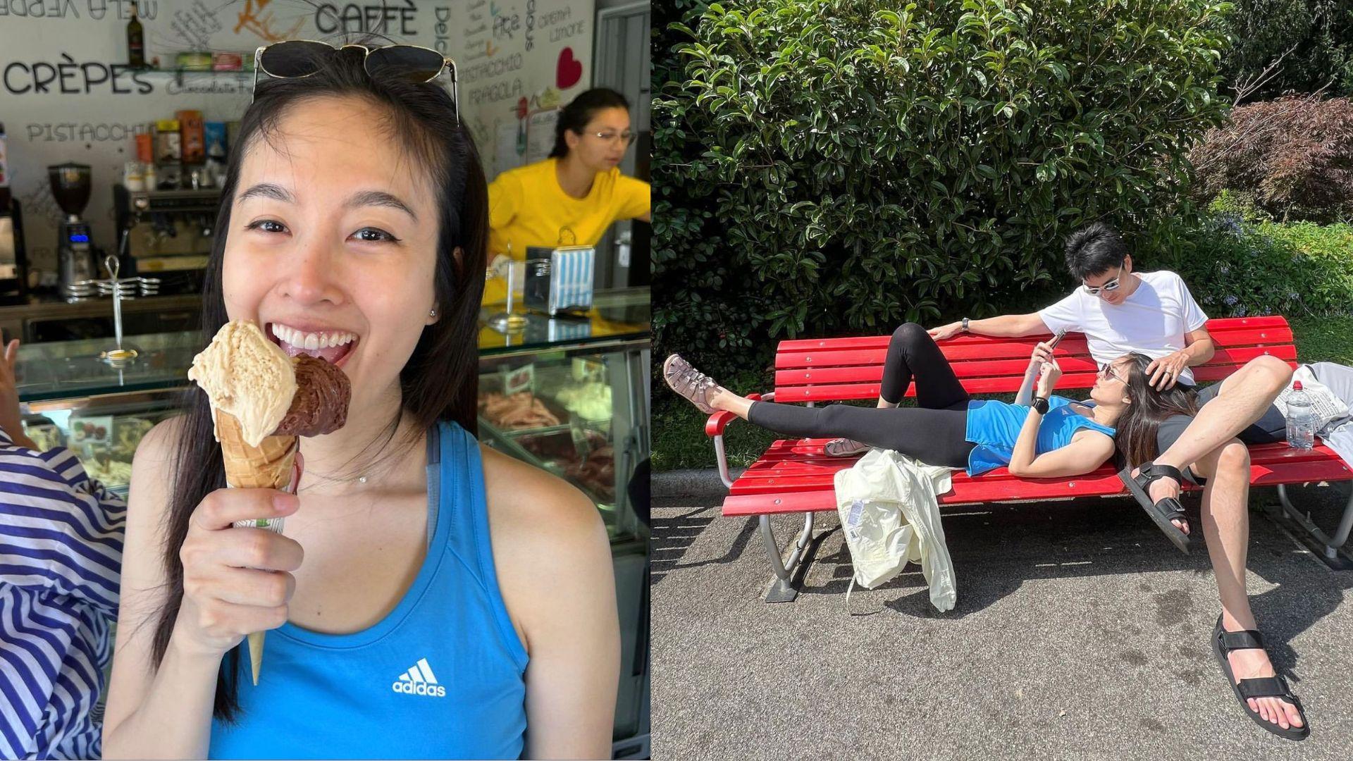 變性Poyd嫁入豪門過甜蜜生活 遊瑞士打卡公開老公視角